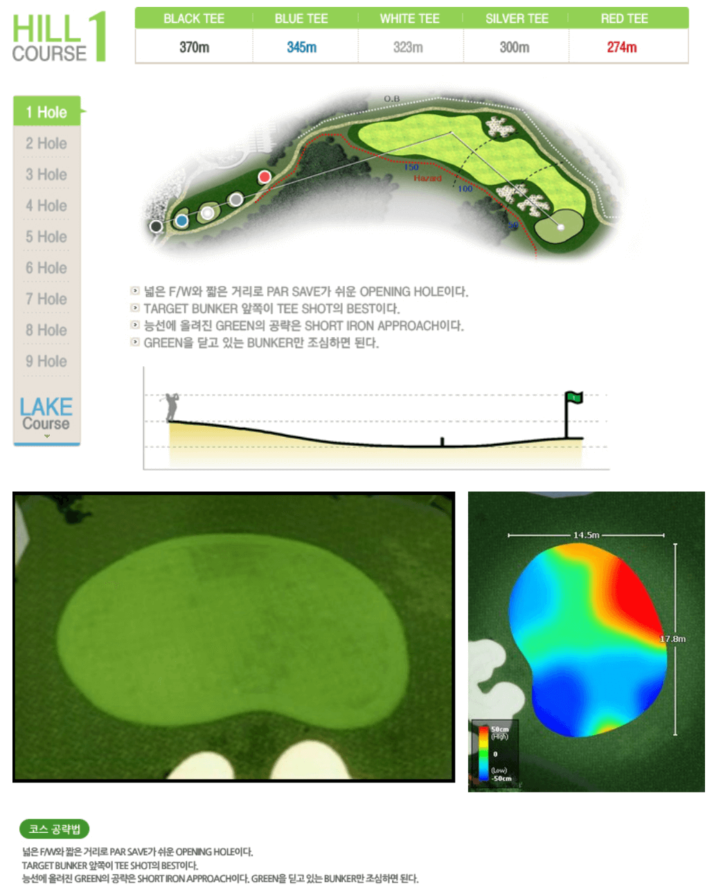 킹스데일 골프클럽 힐코스 1