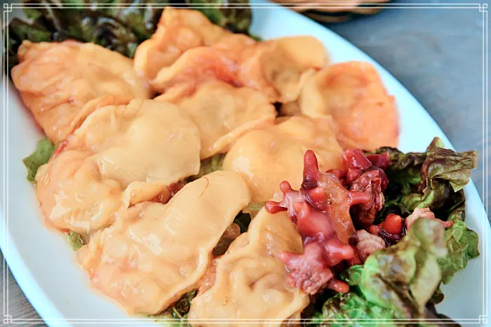제부도, 전곡항 맛집 참소라숙회, 참소라 무침