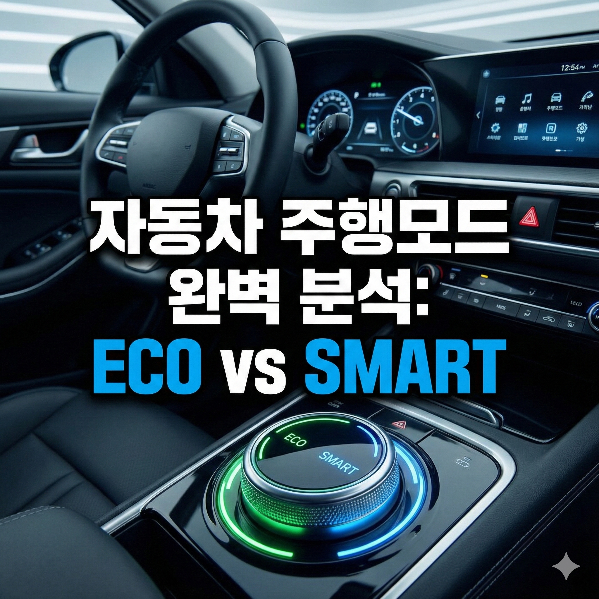 에코모드 vs 스마트모드: 연비와 성능 사이, 당신의 선택은?
