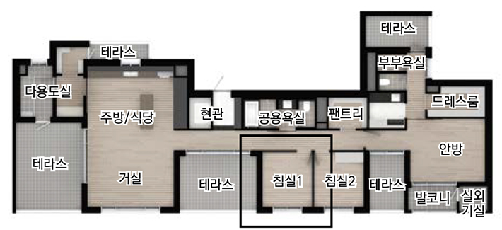 126P㎡ 평면도