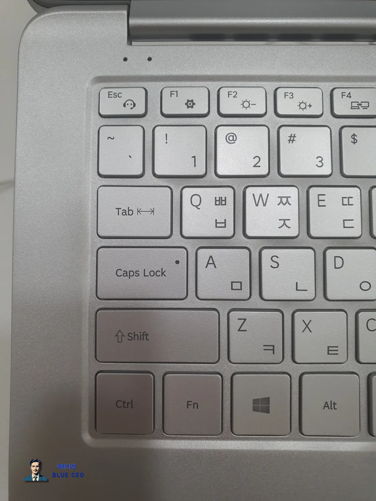 삼성-노트북-완전-종료-버튼-표기-색상