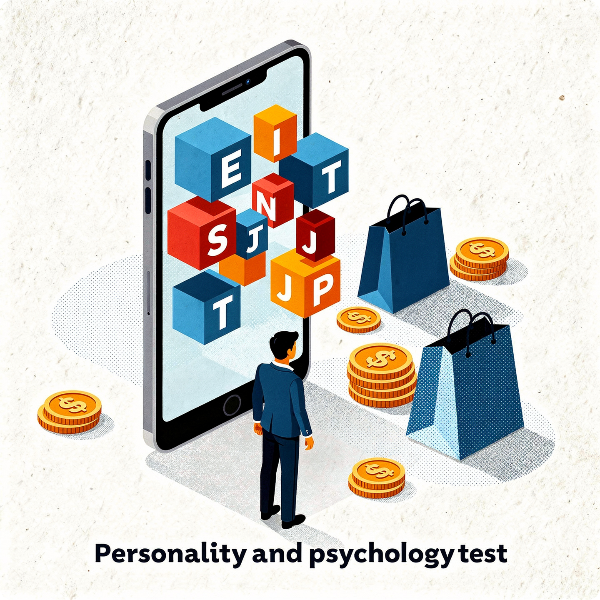 MBTI 성격 유형검사 무료 소비 성향 테스트 이미지