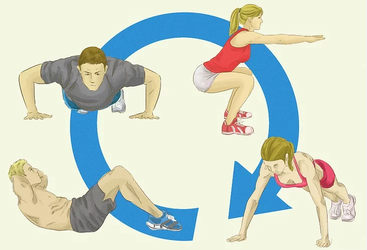 간단한 근육 운동부터 시작하기