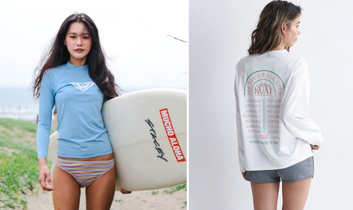 여성 빅사이즈 래쉬가드