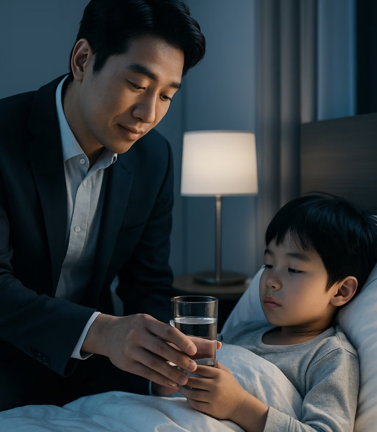 따뜻한 물 한잔의 마법