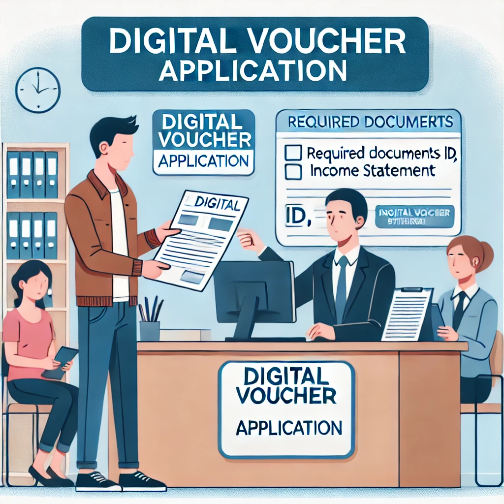 디지털 바우처 신청방법