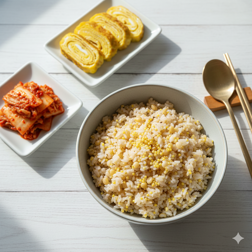 찰기가 있어 밥맛을 좋게 하는 차조