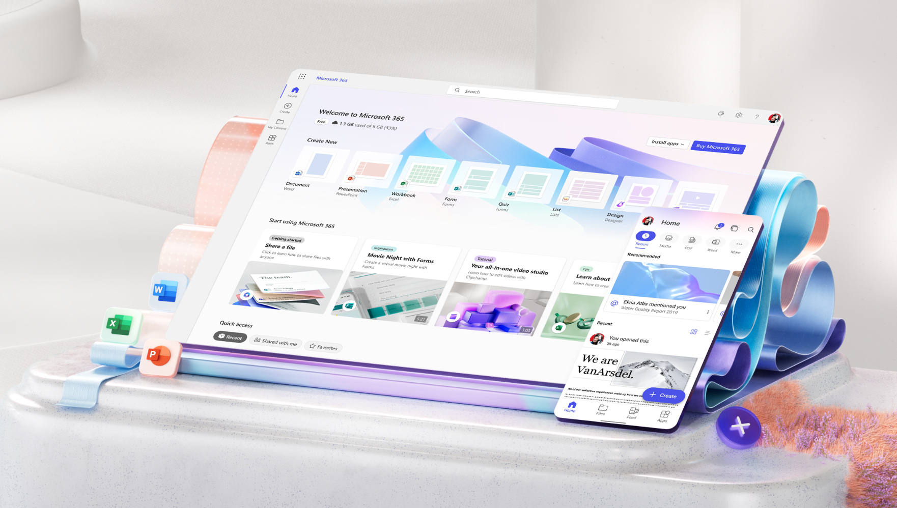 무료 오피스 사용하기