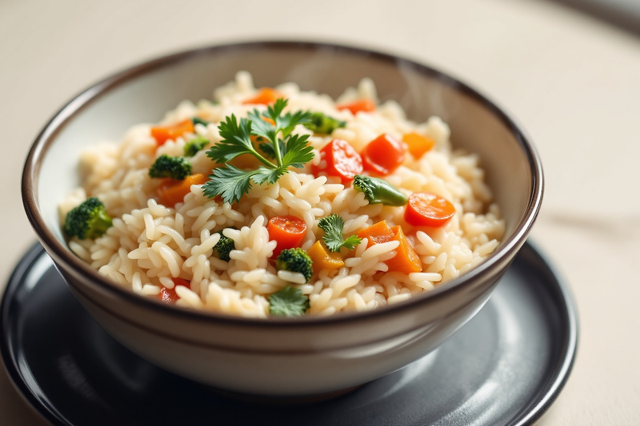 바나듐쌀로 지은 밥 표현