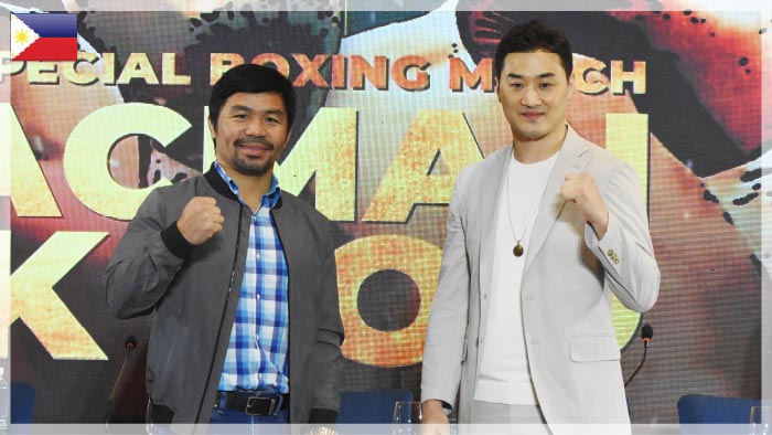 Official press conference in Manila