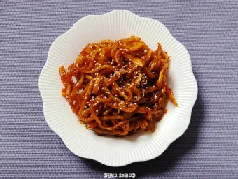 진미 오징어채 고추장 볶음요리 밑반찬 레시피_9