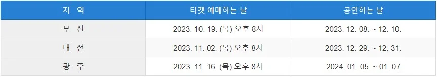 임영웅-콘서트-예매-일정