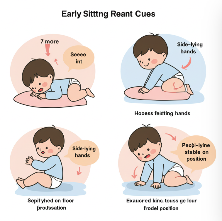 생후 7개월 아기 앉기 시작 신호