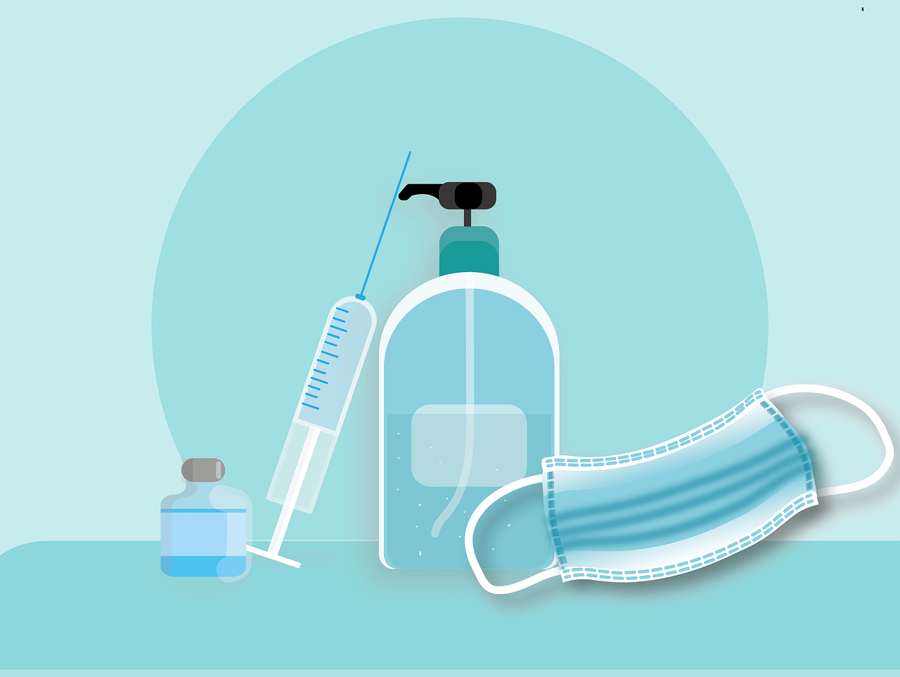 백신&amp;#44; 손세정제&amp;#44; 마스크