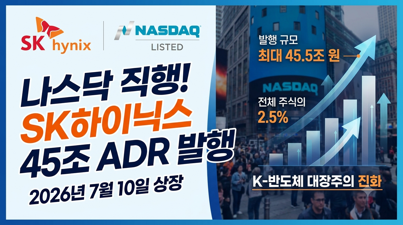 SK하이닉스 45조 ADR발행