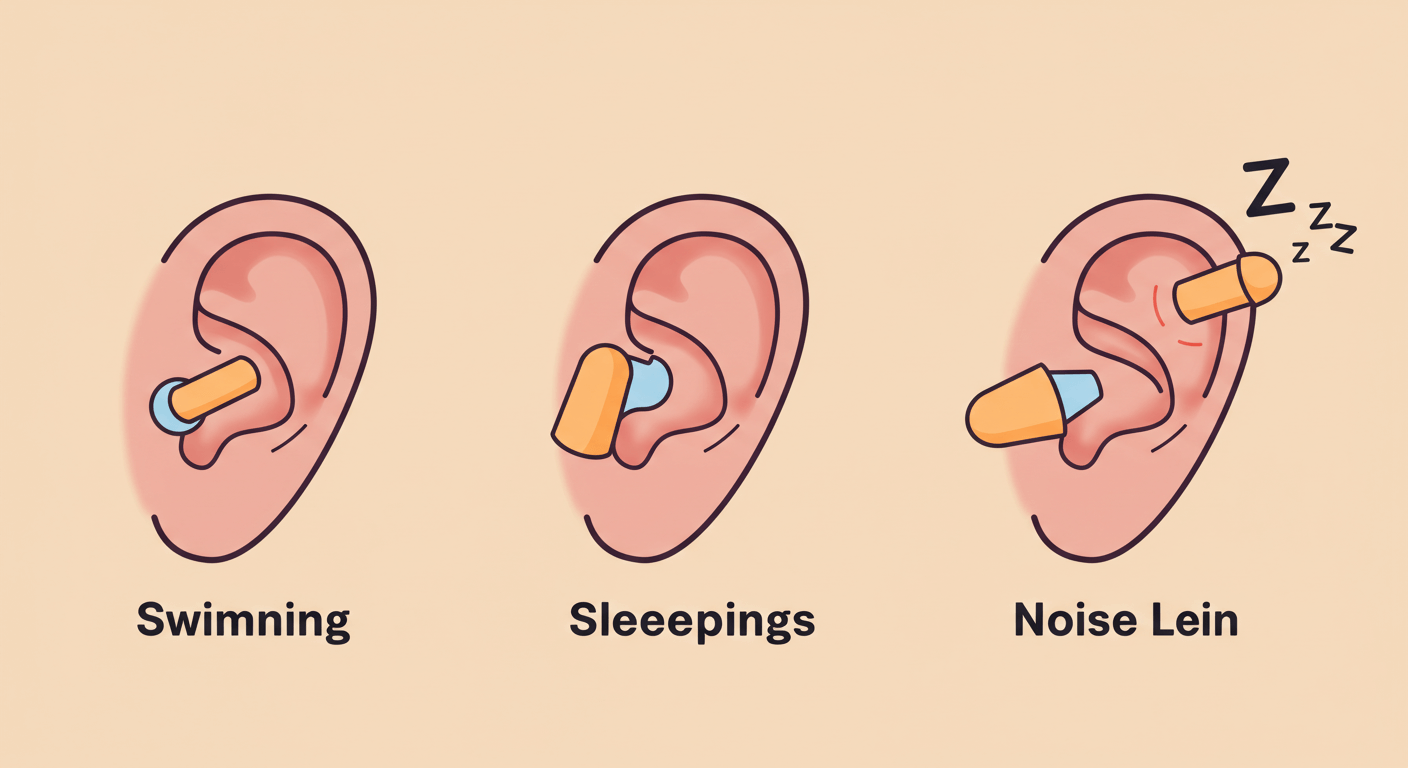 귀마개 선택과 올바른 사용법