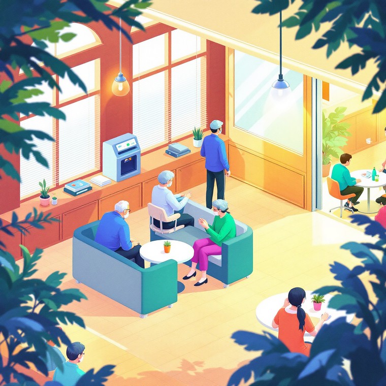 은행 무더위 쉼터