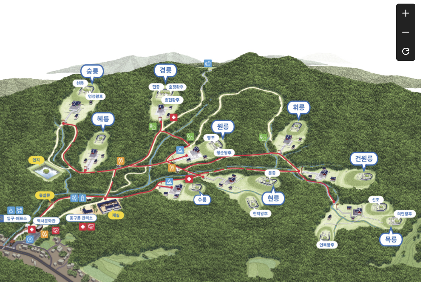 조선왕릉 개방_구리 동구릉