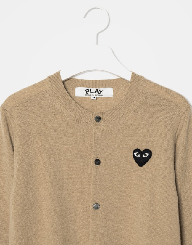 꼼데가르송 여성 인기 가디건 색상 및 사이즈