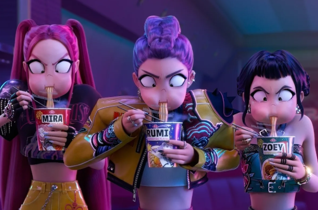 넷플릭스:케이팝데몬헌터스 장면