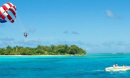 마나가하섬 패러세일링 이미지