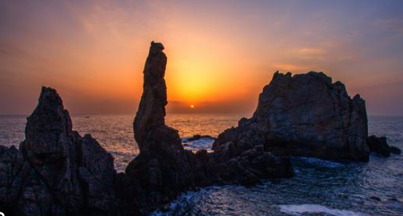 초곡 용굴 촛대바위