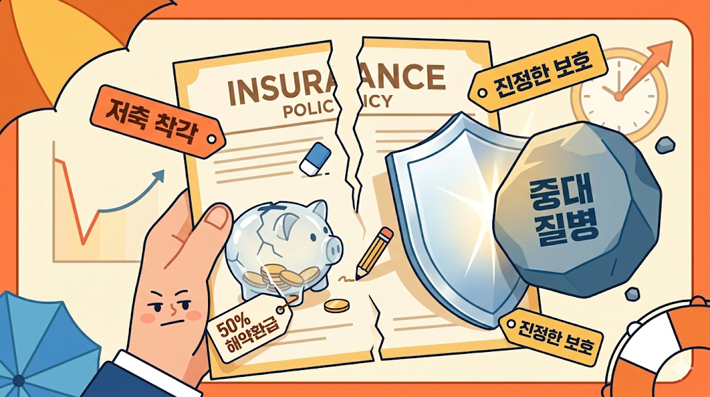 보험 해약 손해 착각