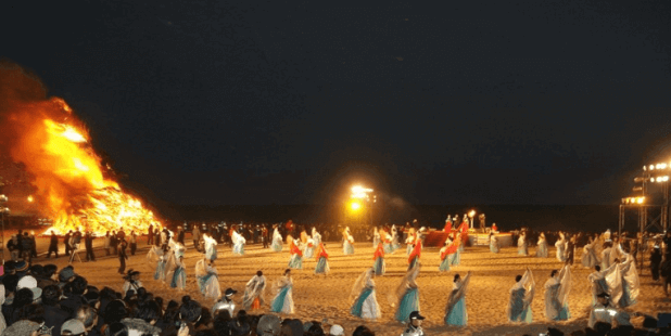 해운대 달맞이 온천 축제 사진