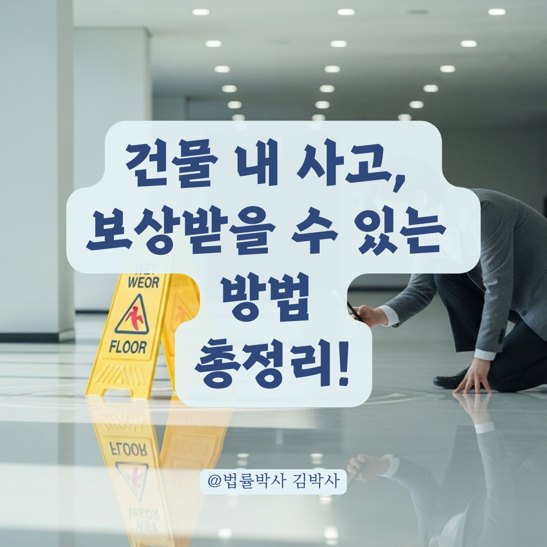 건물 내 시설 관리 소홀로 다쳤다면? 실제 사고 사례로 알아보기. 🏢