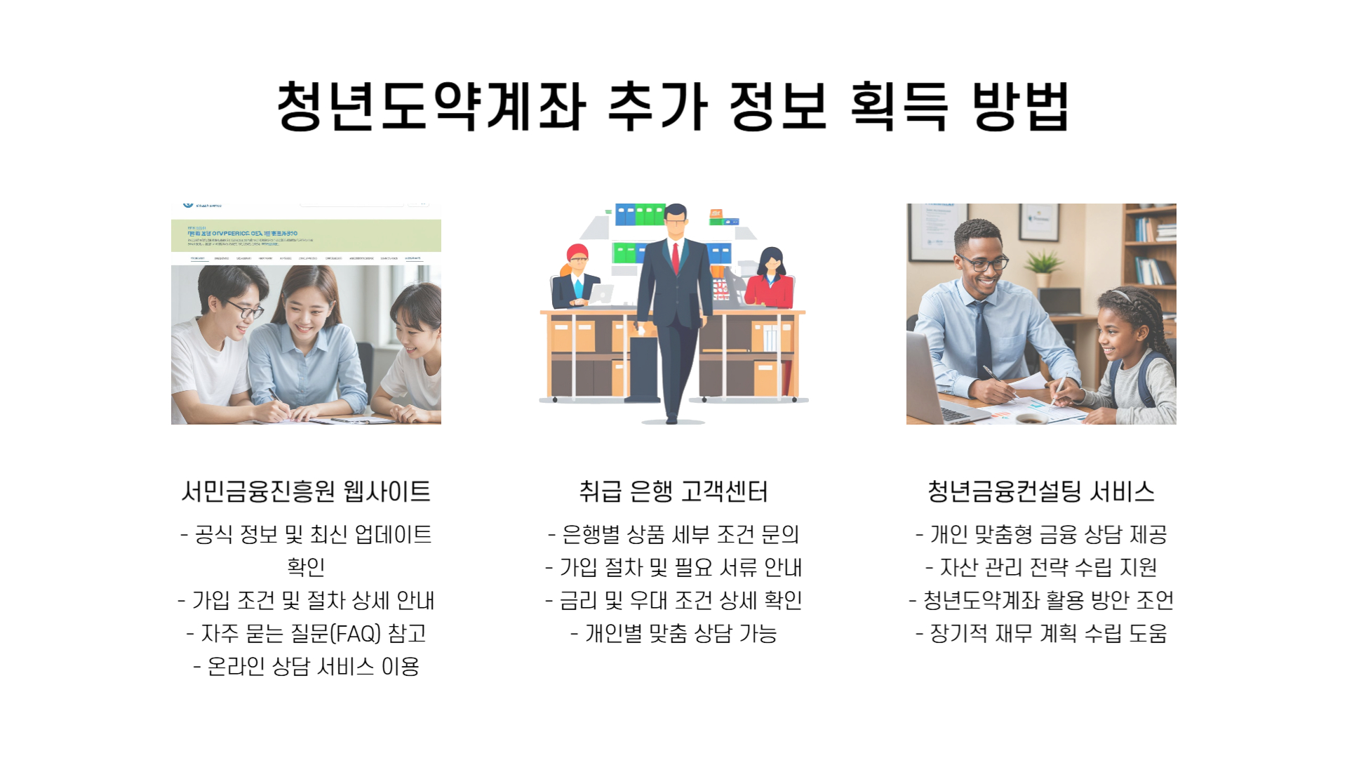 청년도약계좌 가입 조건