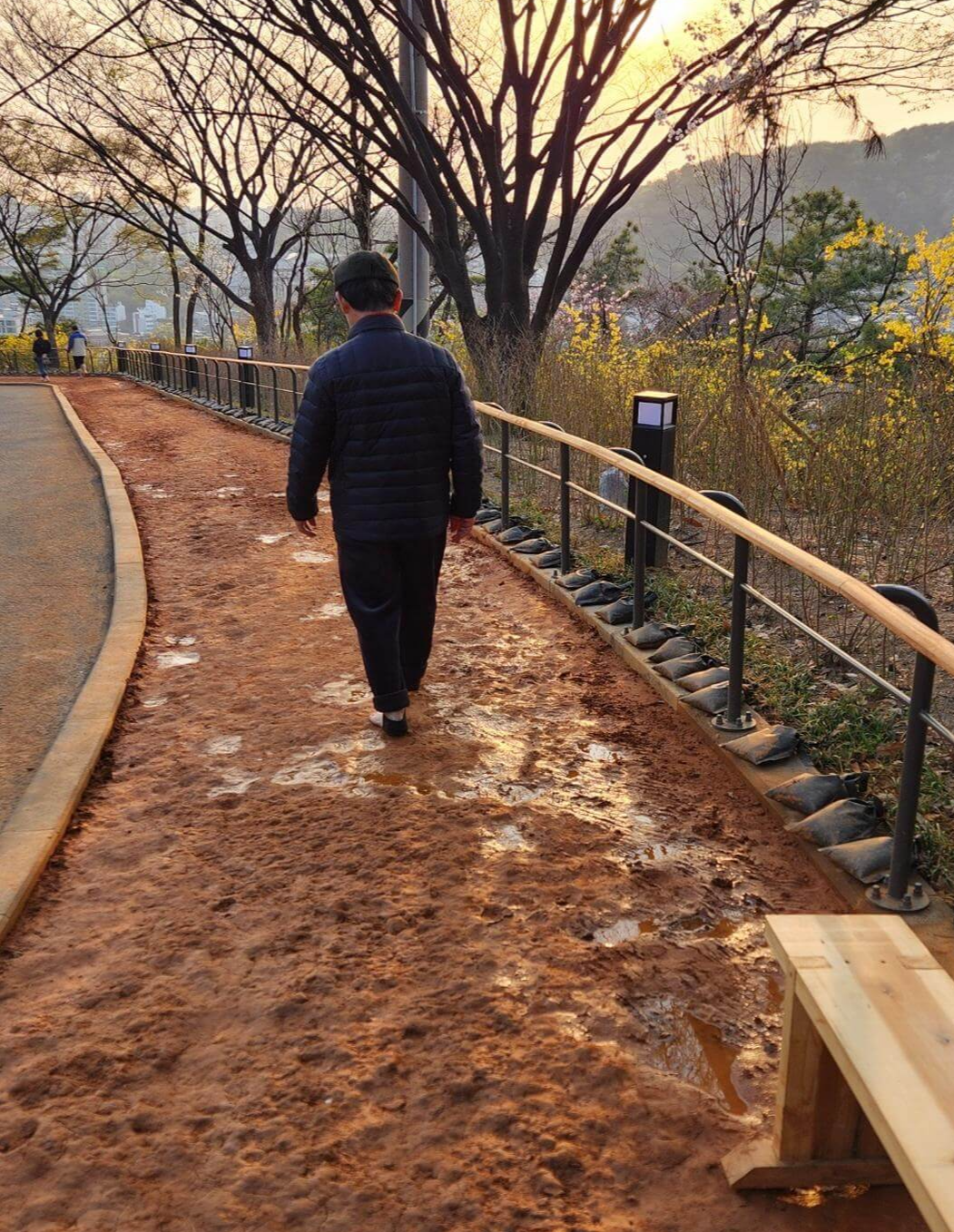 산림청 명품숲길 겨울 트레킹 : 서울 안산 순환형 무장애 자락길