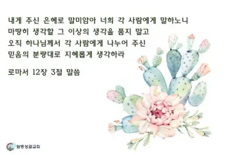 로마서 12장 설교 아이디어 말씀 준비 강해_16