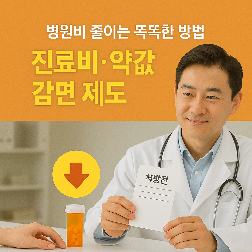 [6편] 차상위계층 병원비 할인 / 본인부담 경감 혜택