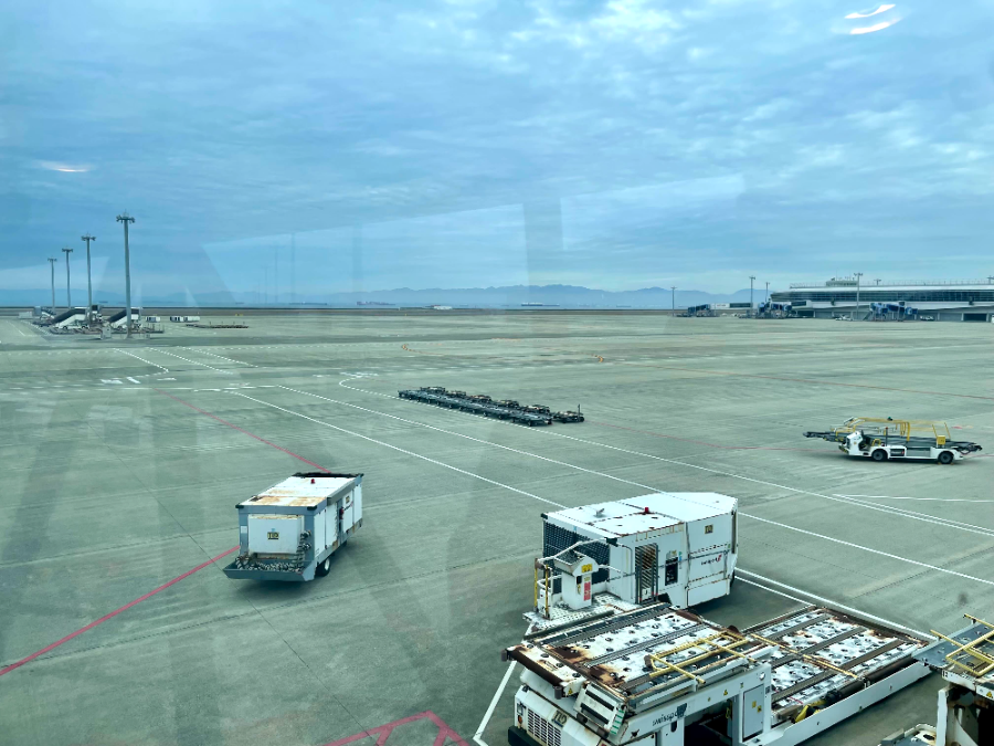 나고야(중부)국제공항 활주로 전경