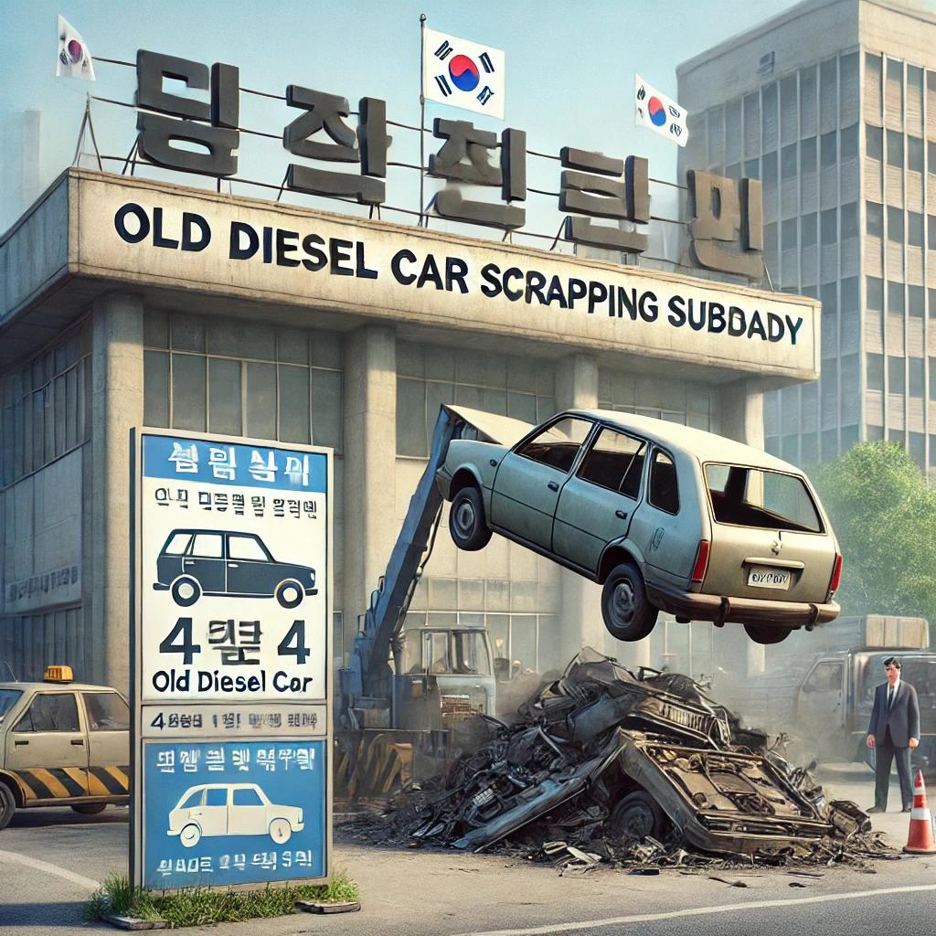 노후 경유차 폐차지원금