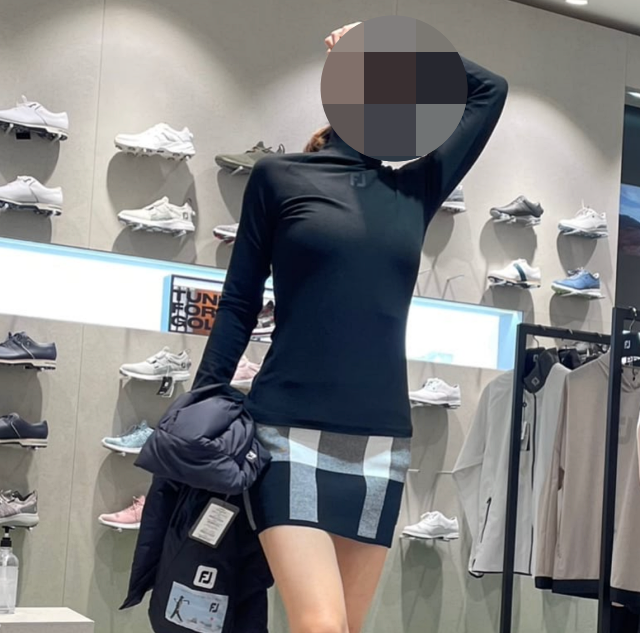 풋조이 여성 골프웨어