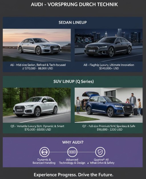 수입차 브랜드별 대표 모델 완벽 정리 (아우디 편) 이미지