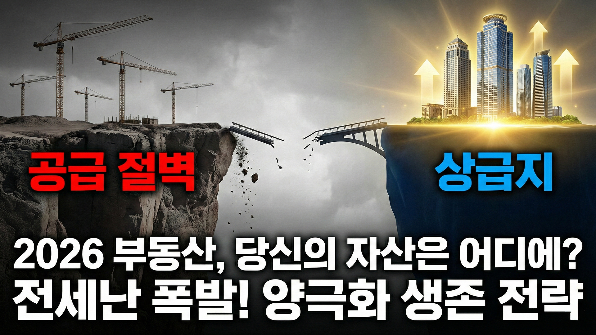 2026 부동산 전망 공급 절벽과 양극화 대응 썸네일