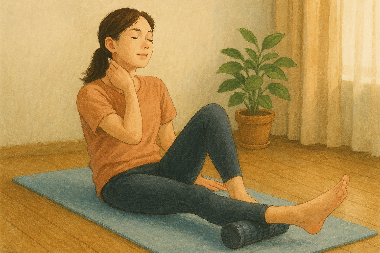 림프순환으로 면역력 높이기 – 폼롤러 마사지로 시작하는 건강 루틴