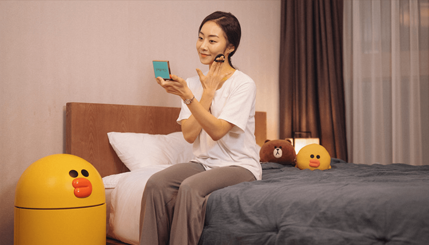 꼬모냉장고 브라운&샐리 장점1