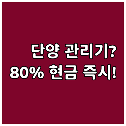 귀농 5년 이내라면? 2025 단양군..