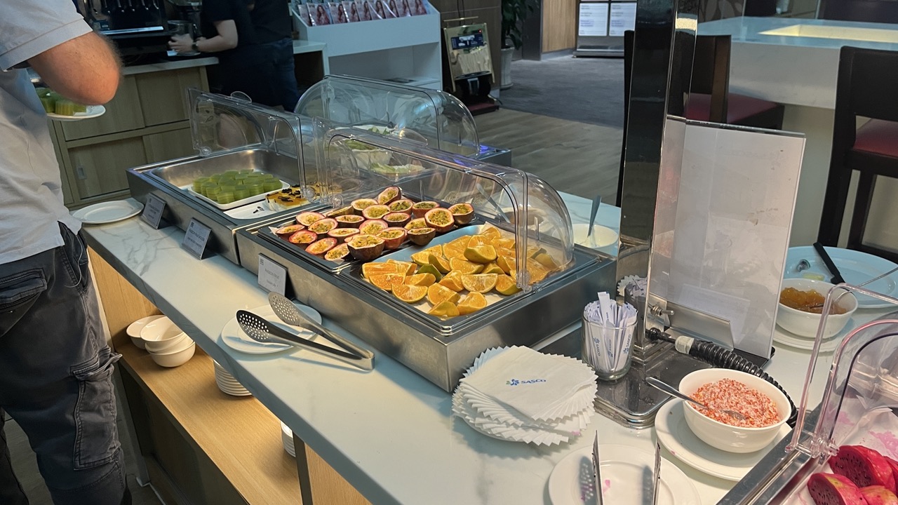 로즈 라운지 음식