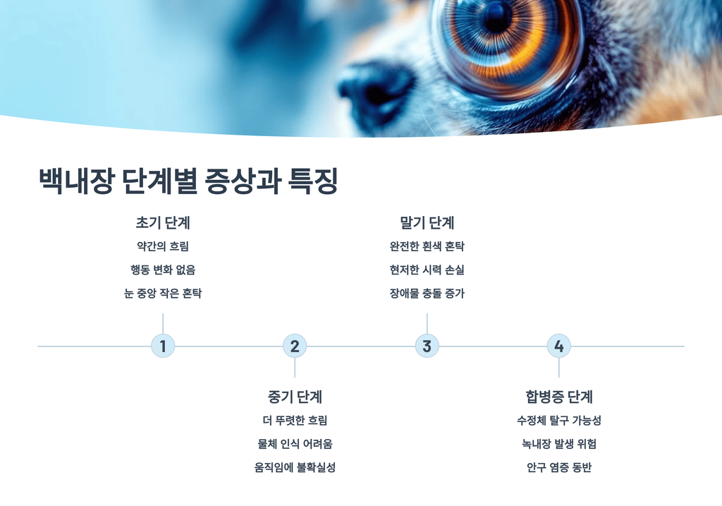 백내장 단계별 증상과 특징