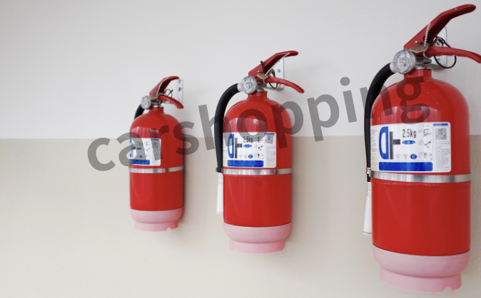 차량용 소화기 의무설치