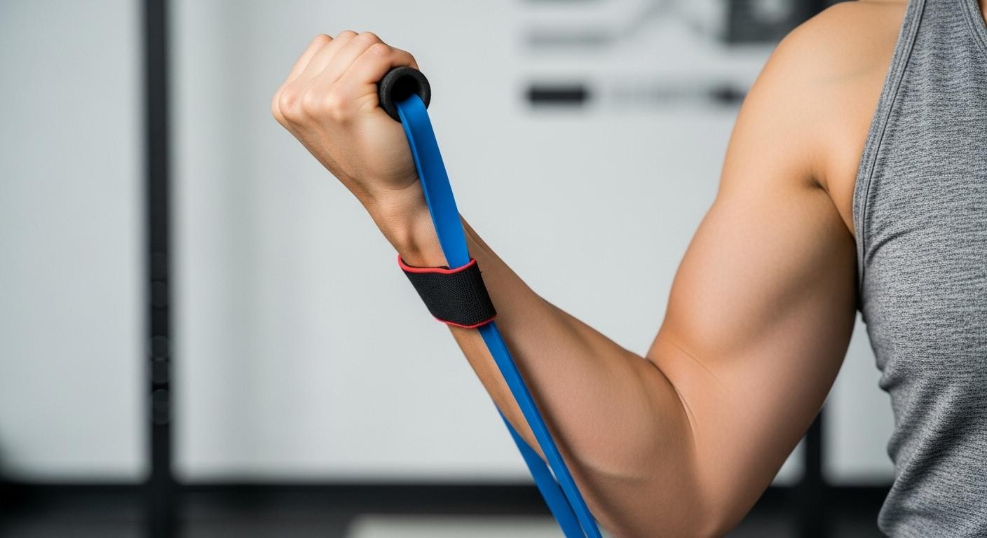 팔뚝살 운동 밴드