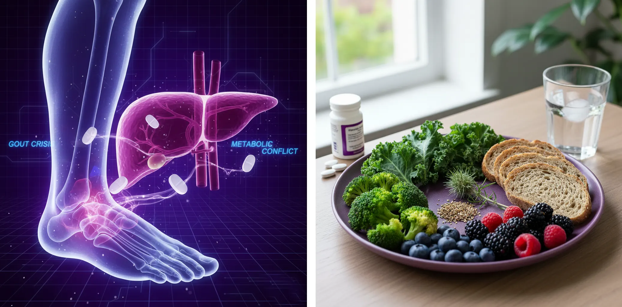 통풍치료 시, 간기능 저하 원인과 해결방법