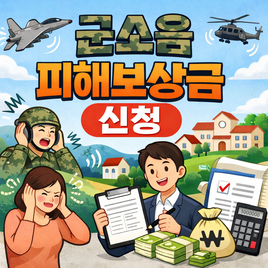 군소음 피해보상금 신청