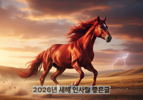 2026년 새해 인사말 좋은글