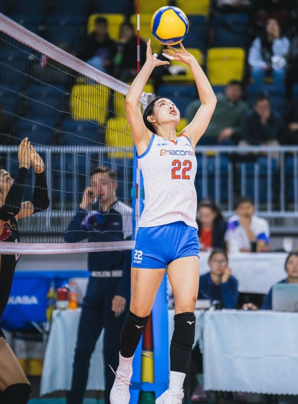 배구선수 이진. 사진=온라인 커뮤니티