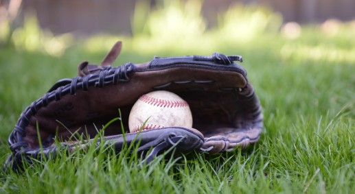 야구 글러브 사진